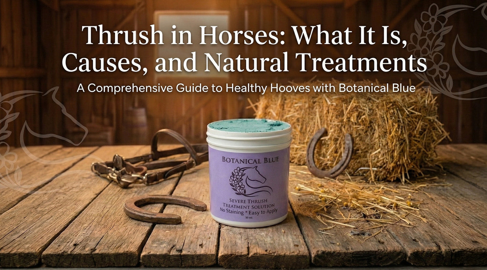 Thrush in Horses: What It Is, What Causes It, and How to Treat It Naturally | The Botanical Horse