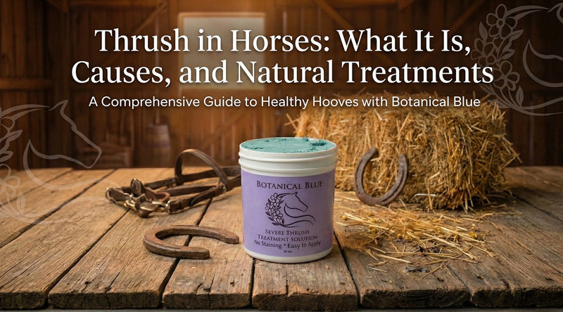 Thrush in Horses: What It Is, What Causes It, and How to Treat It Naturally | The Botanical Horse