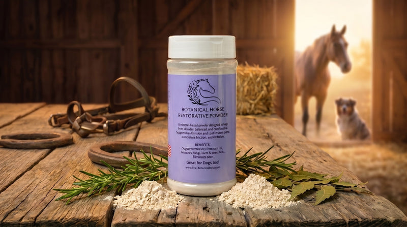 Why Every Horse Owner Needs a Talc-Free Powder in Their Tack Box (And Why Dog Owners Are Catching On)