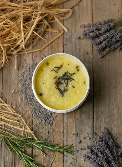 The Botanical Horse Mane & Tail Crème Oil jar