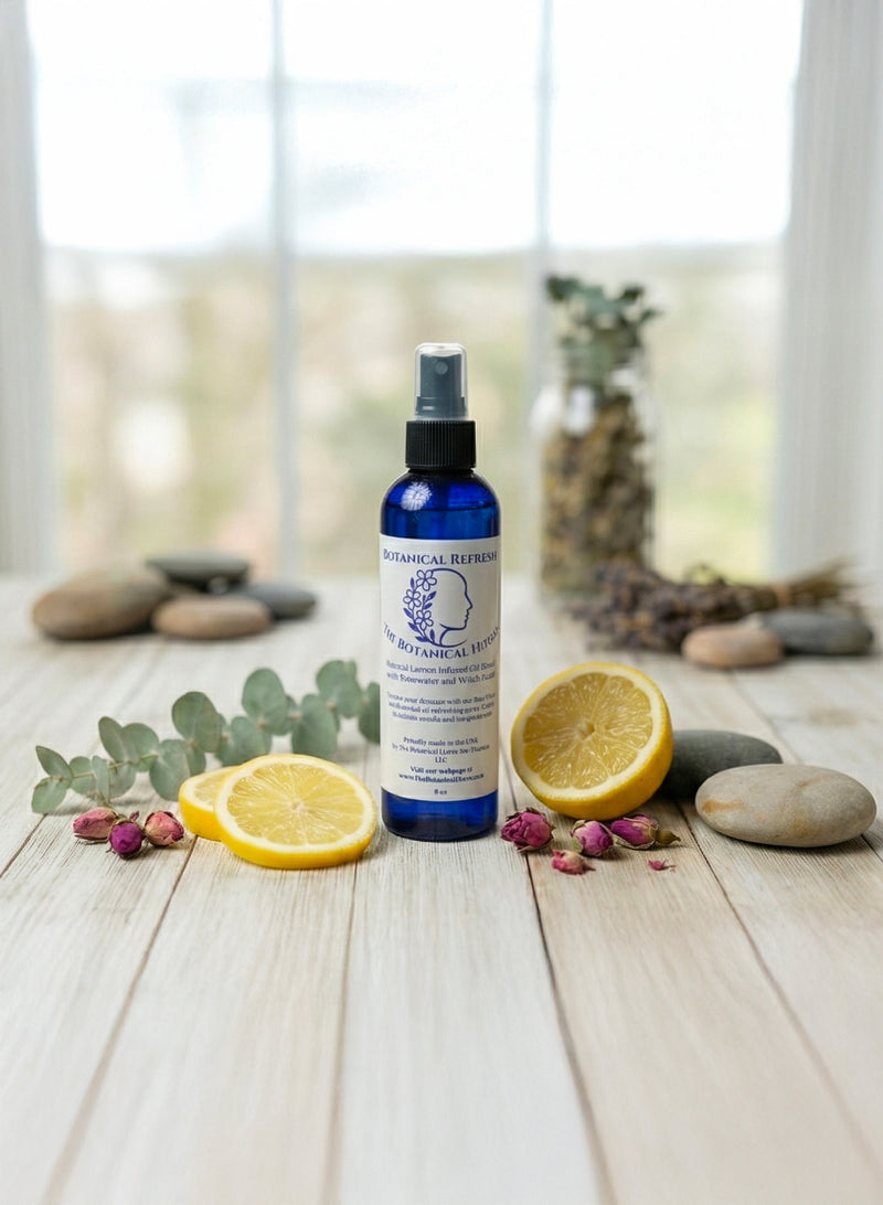 Botanical Refresh organic rose water facial toner mist