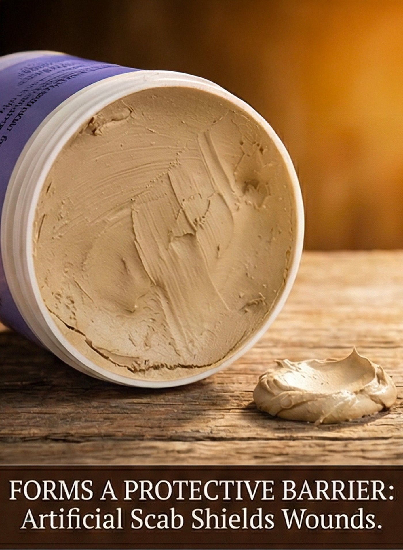 The Botanical Horse Restorative Clay forms a protective barrier — natural wound and skin recovery clay for horses